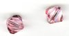 1 12mm Preciosa Light Pink Bicone